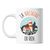 Mug Bretagne ou rien - Planetee