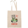Sac Tote Bag J'peux pas Sèche beige - Planetee