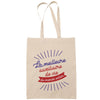 Sac Tote Bag Auxiliaire de vie Femme Meilleure du Monde beige - Planetee