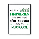 Affiche fier d'être Finistérien - Planetee