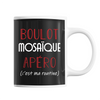 Mug Mosaïque C'est ma Routine - Planetee