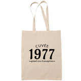 Sac Tote Bag Cuvée 1977 beige - Planetee