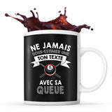 Mug personnalisable Billard Prénom Femme Métier Age pour Joueuse de Billard - Planetee