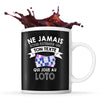 Mug personnalisable Loto Prénom Métier Age tasse pour joueur de Loto - Planetee