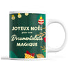 Tasse Noël Documentaliste femme Vert - Planetee