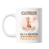 Mug Clotilde Cou Monté Girafe - Planetee