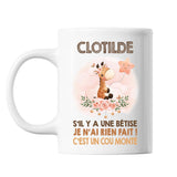 Mug Clotilde Cou Monté Girafe - Planetee