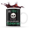 Mug Clémentine Pas Touche Panda - Planetee