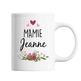 Mug Mamie Jeanne | Tasse prénom Grand Mère - Planetee