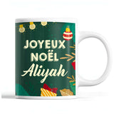 Tasse Noël Aliyah Vert - Planetee