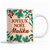 Tasse Noël Malika Beige - Planetee