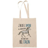 Sac Tote Bag étalon amour beige - Planetee