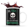 Mug Nathanaël Pas Touche Panda - Planetee