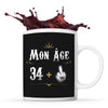 Mug anniversaire 35 ans Humour - Planetee