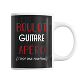 Mug Guitare C'est ma Routine - Planetee