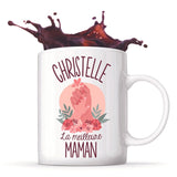 Mug Christelle La Meilleure Maman - Planetee