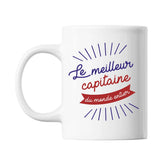 Mug Capitaine Homme Meilleur de France Métier - Planetee