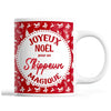 Tasse Noël Skippeur homme Rouge - Planetee