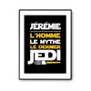 Affiche Jérémie L'homme le mythe Le dernier - Planetee