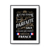 Affiche Grecques Femme Parfaite - Planetee