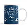 Tasse Noël Loïs Bleu - Planetee