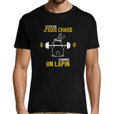 T-shirt homme Chaud Lapin Crossfit - Planetee