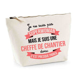 Trousse cheffe de chantier superwoman - Planetee