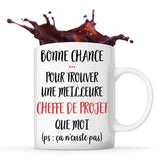 Mug cheffe de projet ça n'existe pas - Planetee