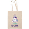 Tote Bag Beige Licorne Magique Mamy - Planetee