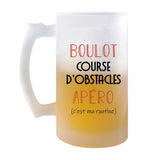Chope de Bière Course d'Obstacles C'est ma Routine - Planetee