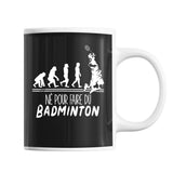 Mug Badminton évolution - Planetee