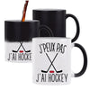 Mug Magique J'peux pas Hockey - Planetee