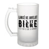 Chope de bière Lancé de Javelot et bière - Planetee