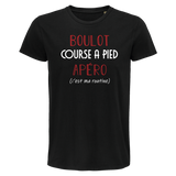 T-shirt homme Course À Pied C'est ma Routine - Planetee