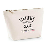 Trousse Couz certifiée meilleure dans toute la france| Pochette Toilette Maquillage - Planetee