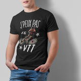 T-shirt Homme Je peux pas VTT - Planetee