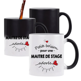 Mug magique Petite Boisson d'une Maitre de stage adorée - Planetee