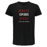 T-shirt homme Cupcakes C'est ma Routine - Planetee