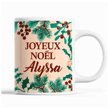 Tasse Noël Alyssa Beige - Planetee