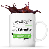 Mug Meilleure Intérimaire de tous les temps - Planetee
