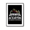 Affiche Karting Légende - Planetee