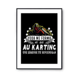 Affiche Karting Légende - Planetee