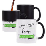 Mug magique Meilleure Équipe de tous les temps - Planetee