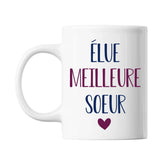 Mug Élue meilleure soeur - Planetee