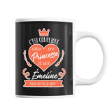 Mug Émeline La Princesse | Tasse Prénom - Planetee