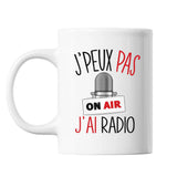 Mug Radio j'peux pas Blanc - Planetee