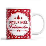 Tasse Noël Fatoumata Rouge - Planetee