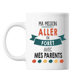 Mug Ma mission Forêt avec mes Parents - Planetee