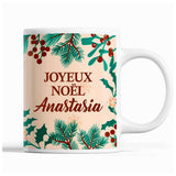 Tasse Noël Anastasia Beige - Planetee
