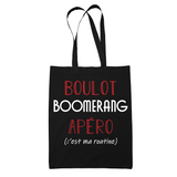 Sac Tote Bag Boomerang C'est ma Routine - Planetee